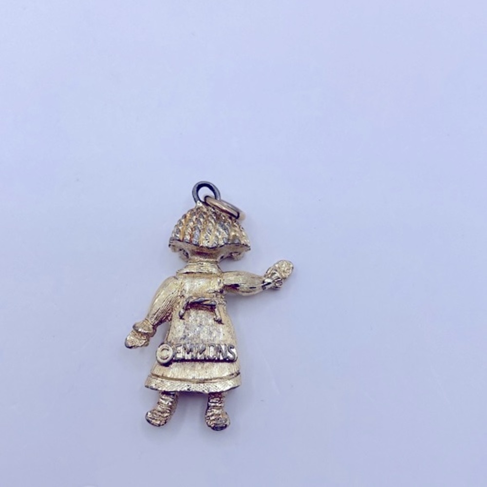 Vintage Signed Emmons Ragedy Ann Pendant - Picture 3 of 5